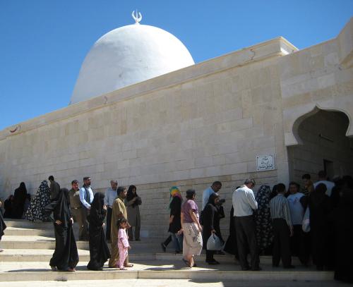Tomb of Abel, son of Adam and Eve located at Nabi Habeel Mosque, Zabadani Valley, Syria