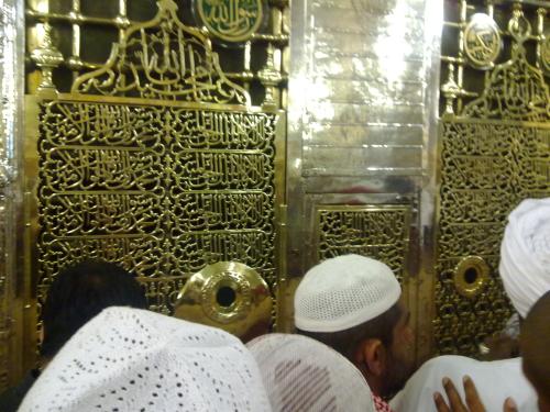 The tomb of Muhammad is located in the quarters of his third wife, Aisha