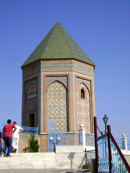 Grave monument of Noah. Built in the 17th century. Nakhichevan, exclave of Azerbaijan